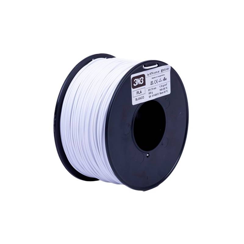 Filamento Impresora 3D 3N3 Pla 1.75 Mm X 500 Gramos