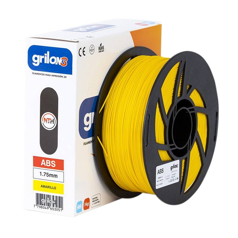 Filamento Impresora 3D Grilon3 Abs 1.75 Mm X 1 Kg