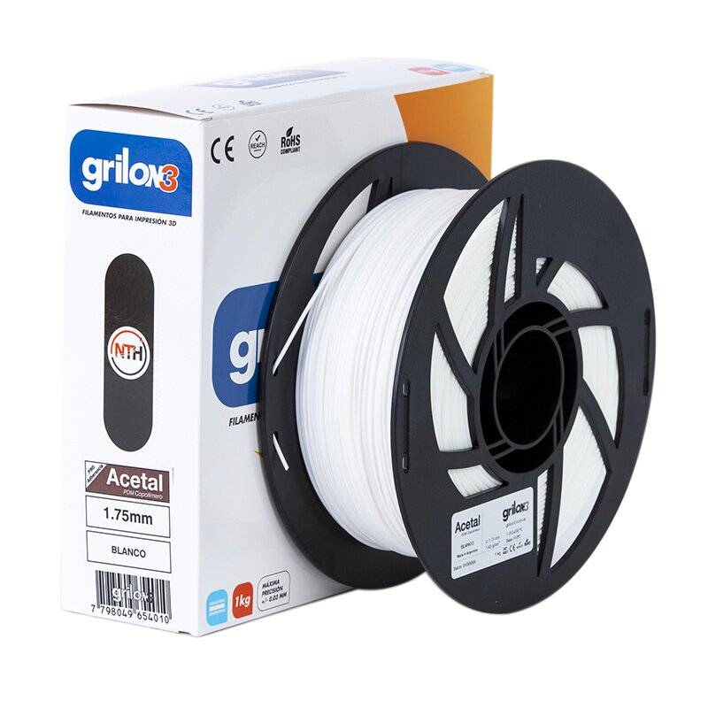 Filamento Impresora 3D Grilon3 Acetal-Pom 1.75 Mm X 1 Kg