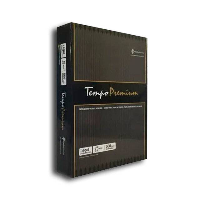 Resma A4 75 Gramos Tempo Premium X 500 Hojas.