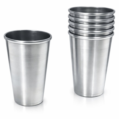 Vaso Metalico 600Cc Para Impresion 3D